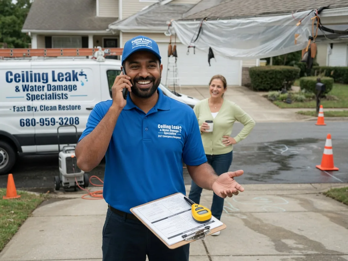 Ceiling Leak Cleanup Edison, OH FAQs